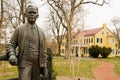 Statue of George Catlett Marshall, Jr. - The Marshall House, Leesburg, Virginia, USA Royalty Free Stock Photo